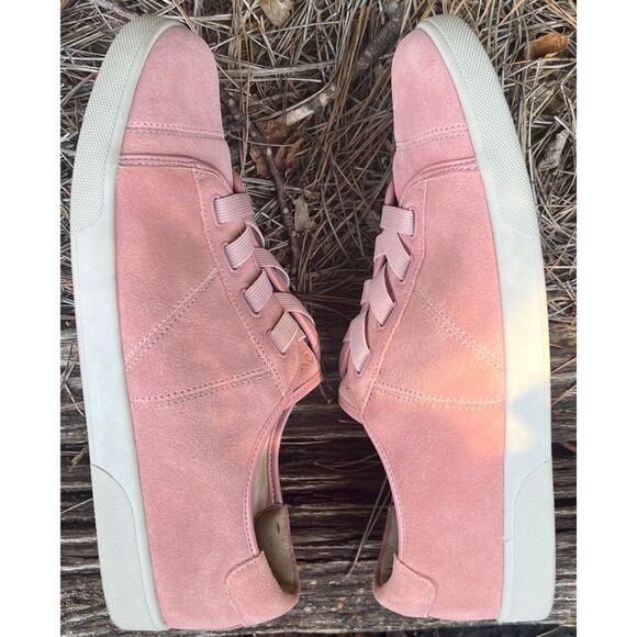 Vionic WOMEN’s Jean suede pink slip on sneakers Size 9.5 - Picture 6 of 11